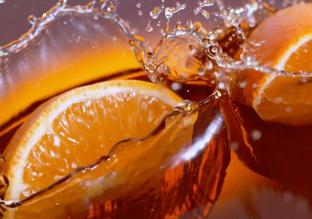 Manejo de splash y líquidos para comerciales